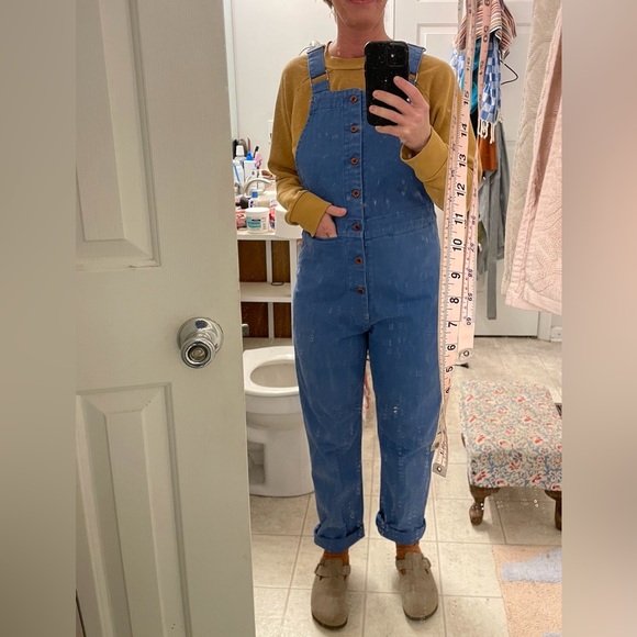 Caron Callahan Althea Overalls Flight Blue xs - Picture 4 of 5